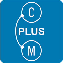 Das Logo der C plus M Consulting Gruppe